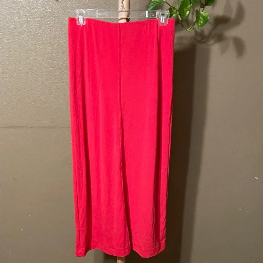 Free People Vibrant Red Maxi Skirt